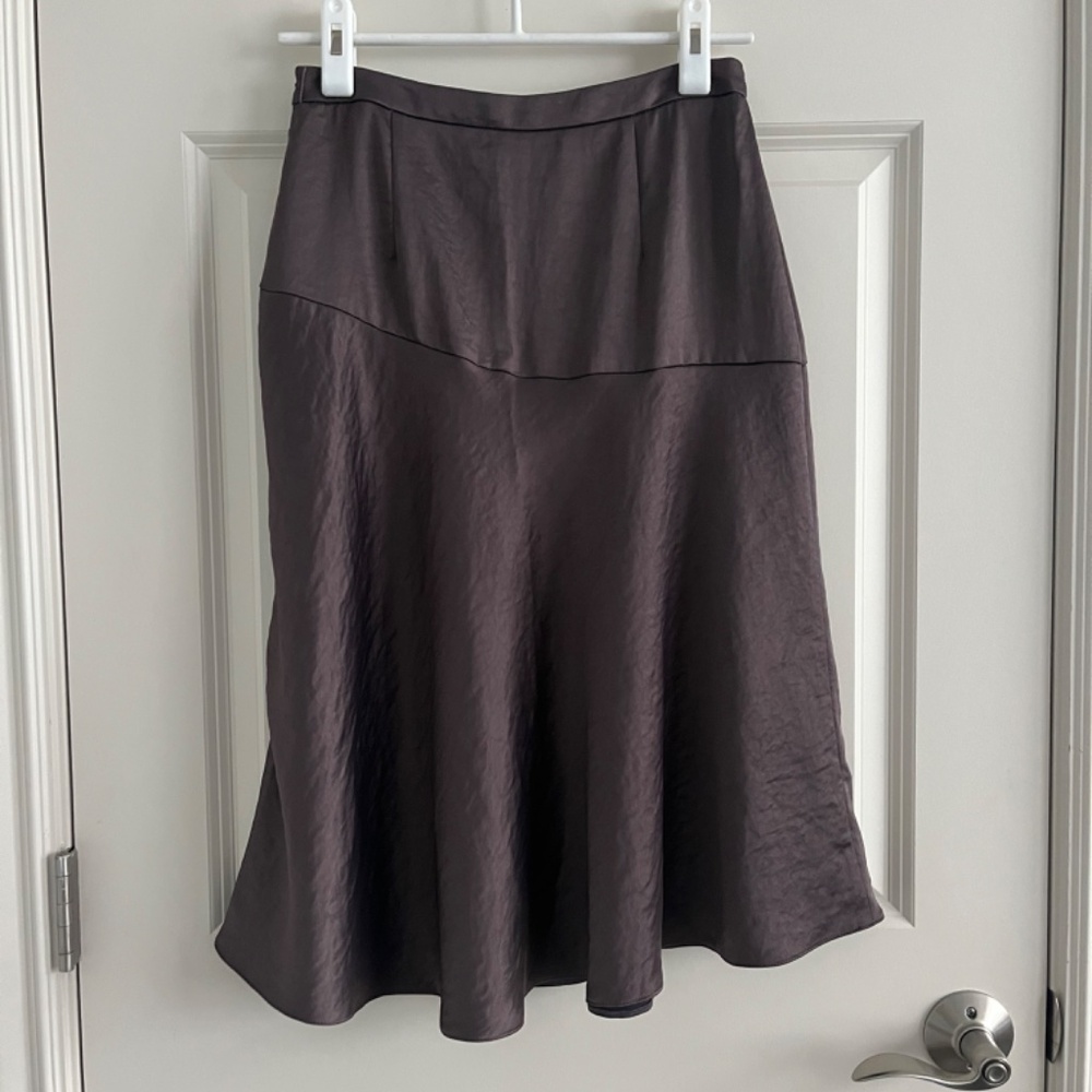 NWOT casual yet sophisticated midi slip skirt